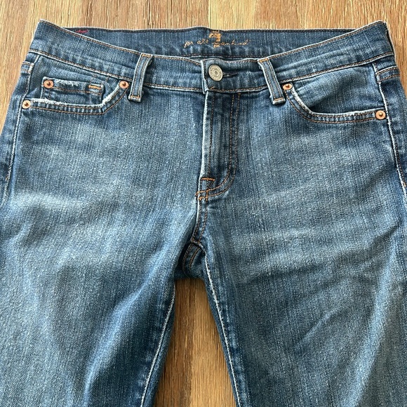 7 For All Mankind Bootcut Jeans, Size 28 - Picture 4 of 12